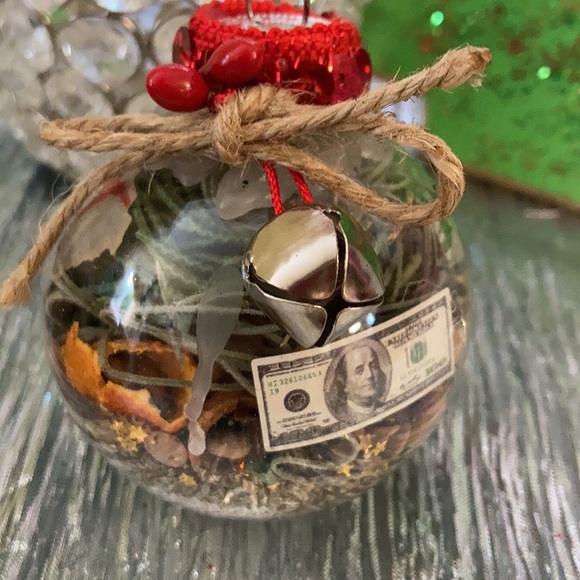 House Blessings, Prosperity, good luck, Protection, Tree Ornament Christmas ball - Picture 11 of 12